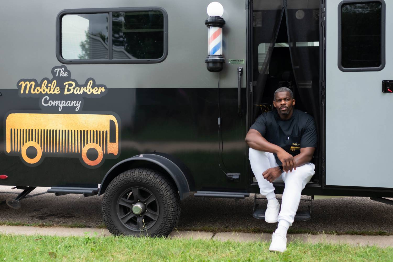 the mobile barber company - michael jordan mj